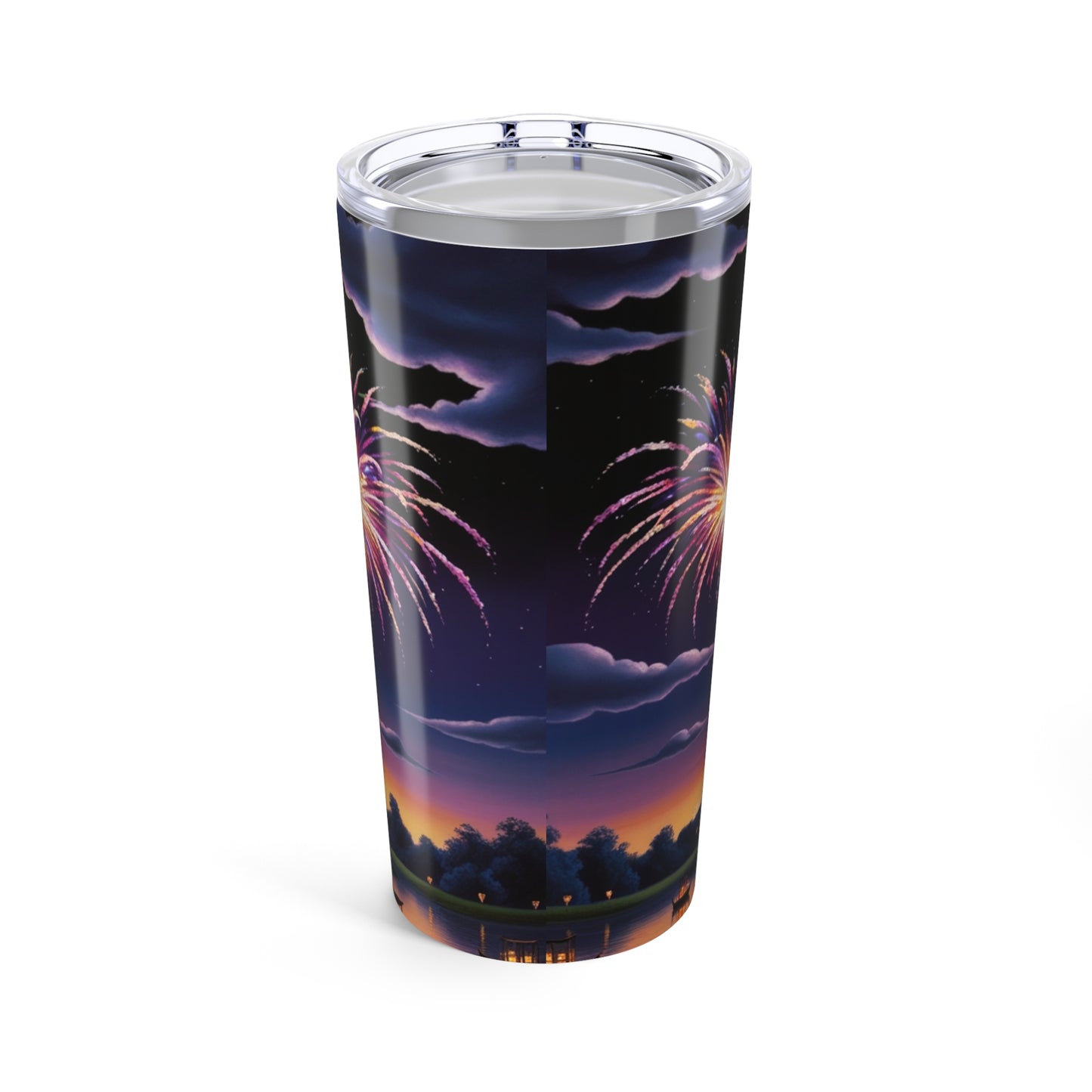 Night Sky Castle Tumbler  20 oz