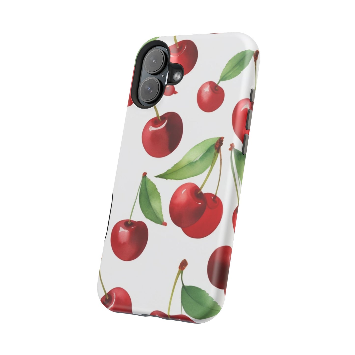 Cherry Print Magnetic Tough Case