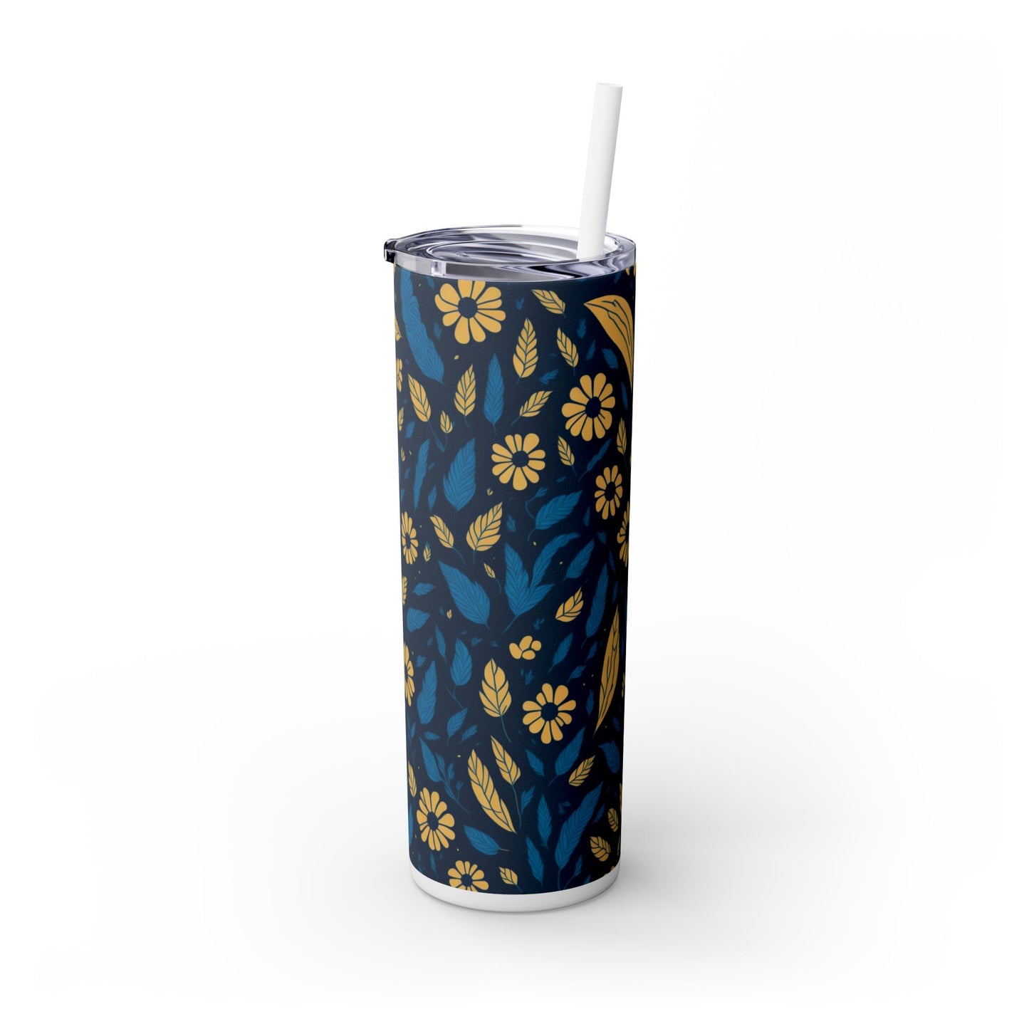 Summer Floral Skinny Tumbler