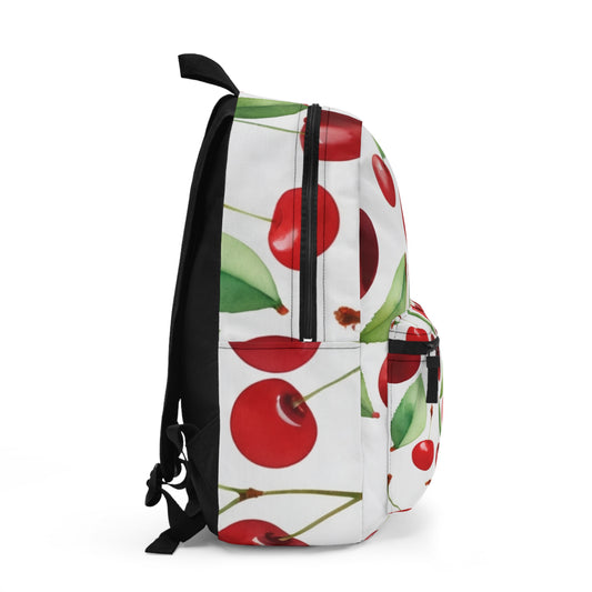 Cherry Print Backpack