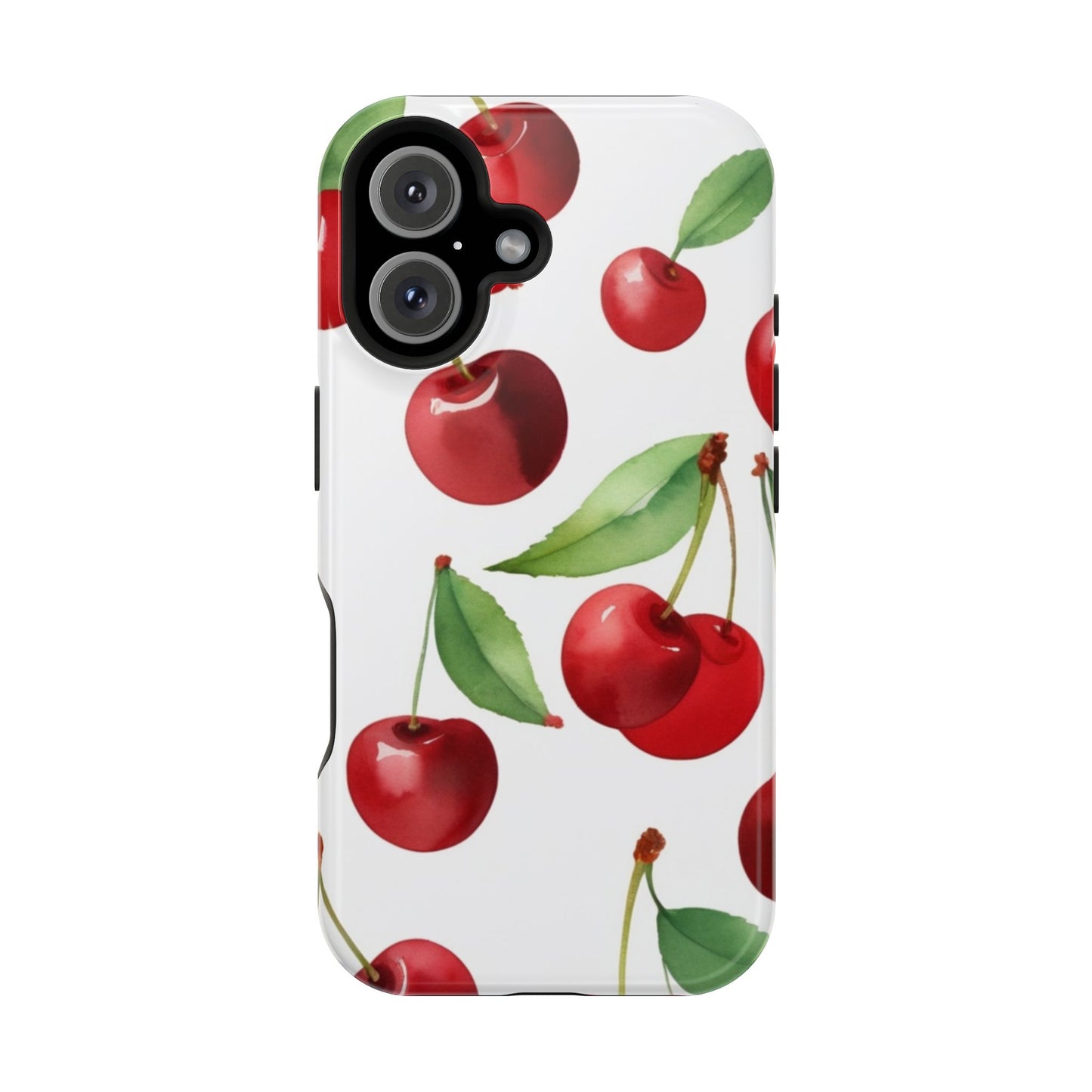 Cherry Print Magnetic Tough Case