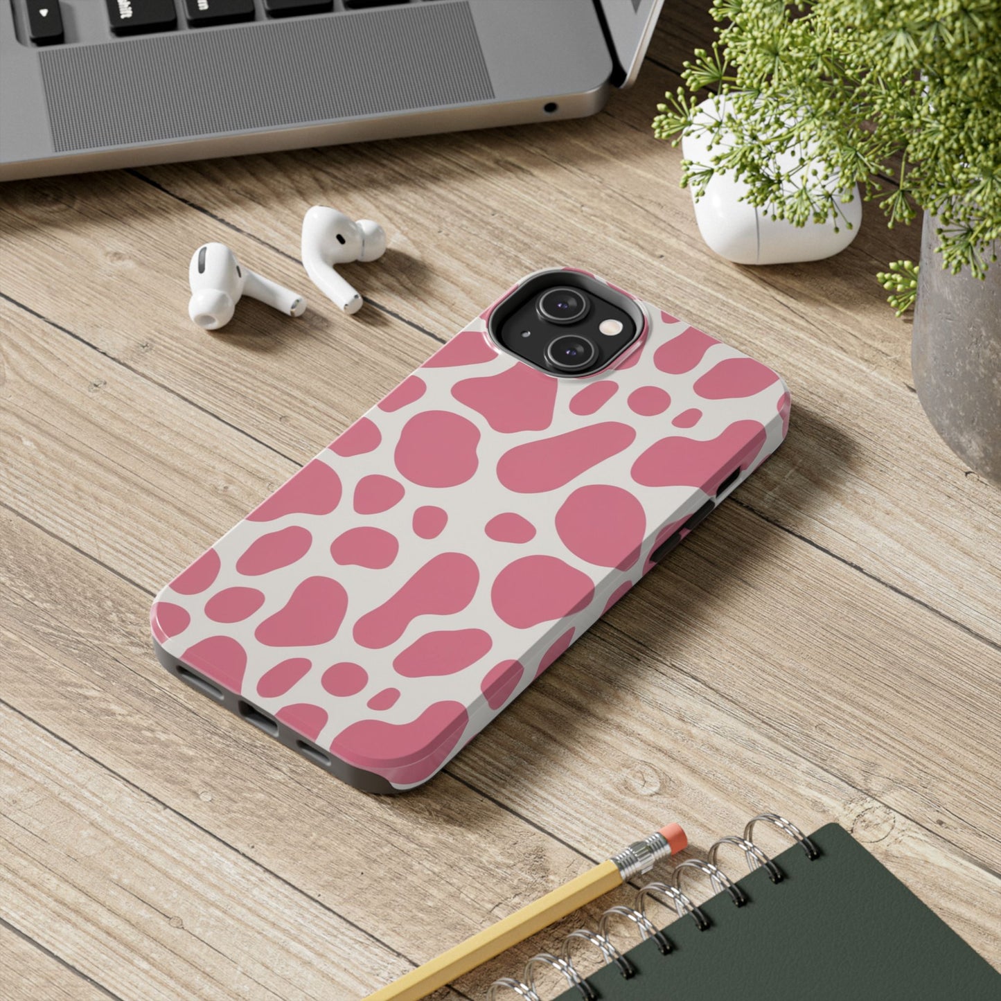 Giraffe Print Tough Phone Case for iPhone 16 15 14 13 12 11 X 8 7 Samsung Galaxy S24 S23 S22 S21