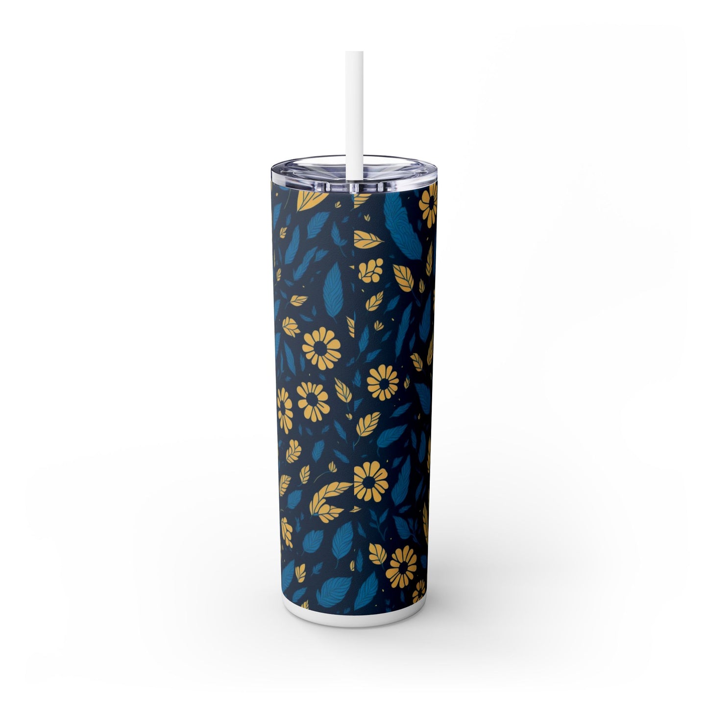 Summer Floral Skinny Tumbler