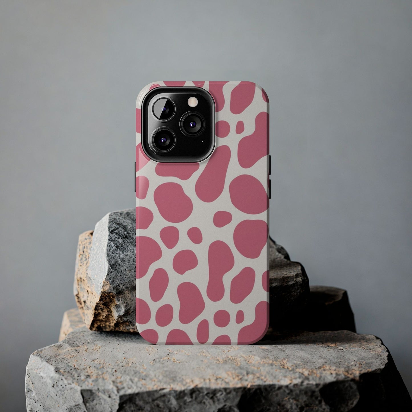 Giraffe Print Tough Phone Case for iPhone 16 15 14 13 12 11 X 8 7 Samsung Galaxy S24 S23 S22 S21