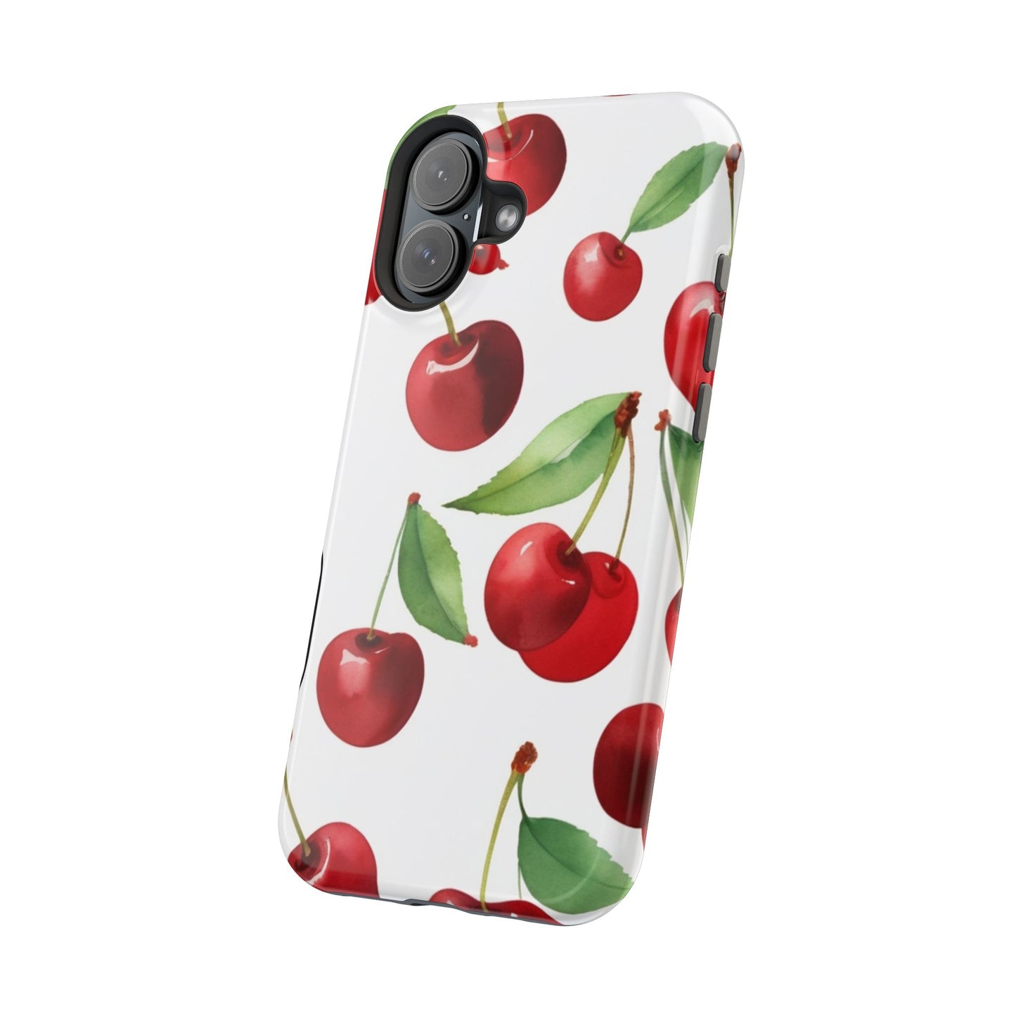 Cherry Print Magnetic Tough Case