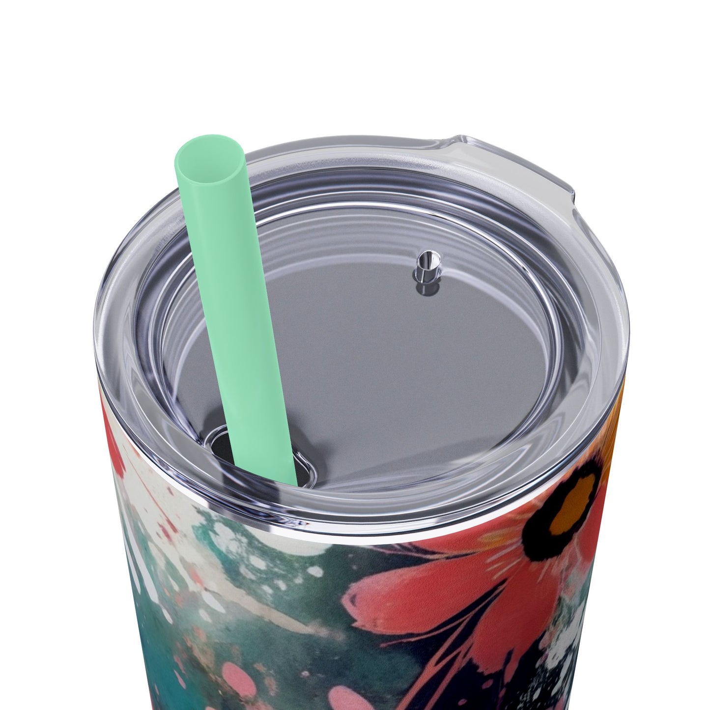 20oz Vibrant Floral Skinny Tumbler