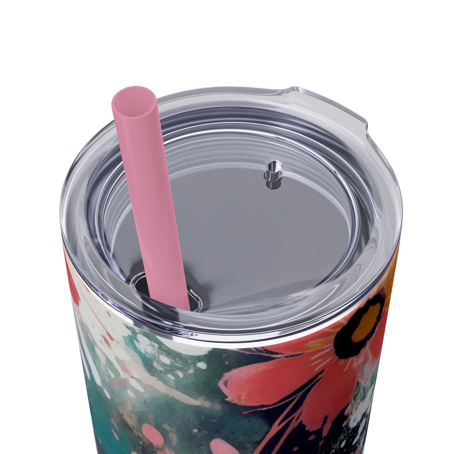 20oz Vibrant Floral Skinny Tumbler
