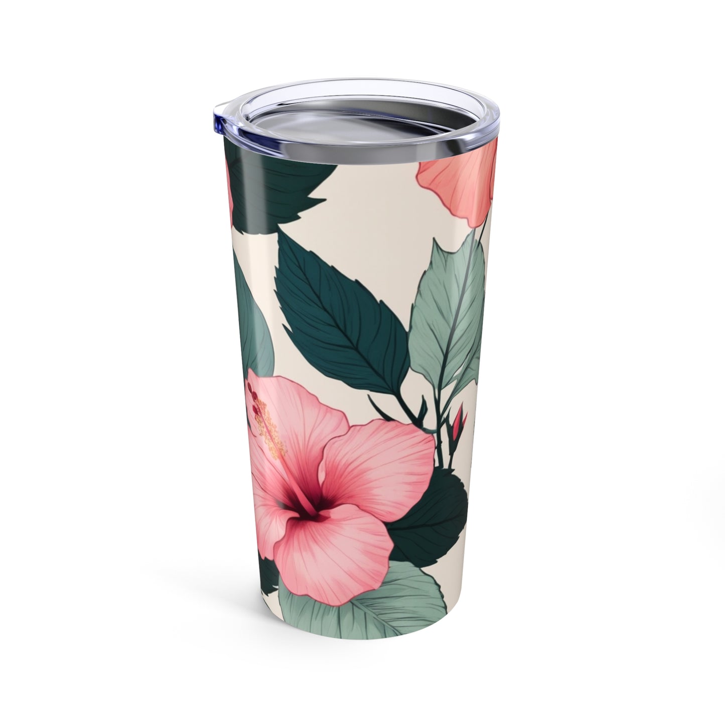 Tropical Hibiscus Tumbler 20oz