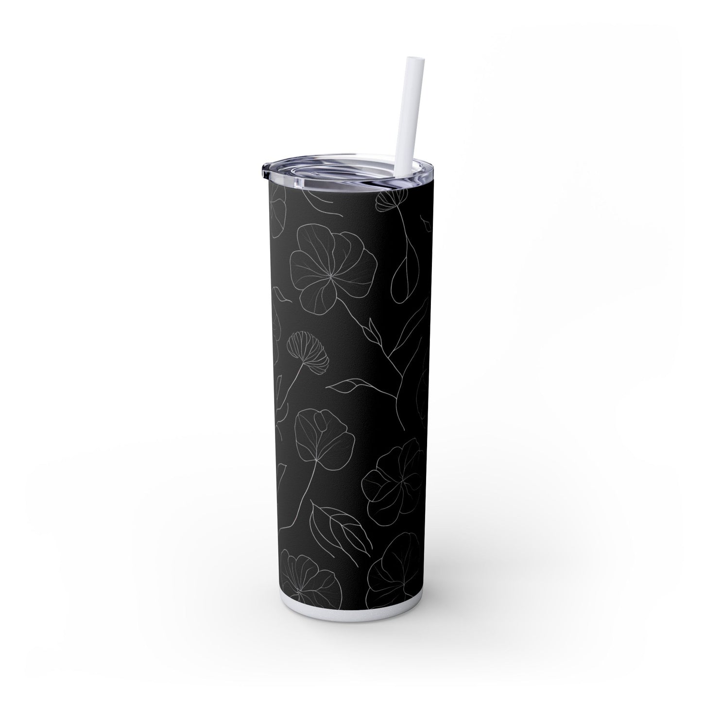 Floral Skinny Tumbler