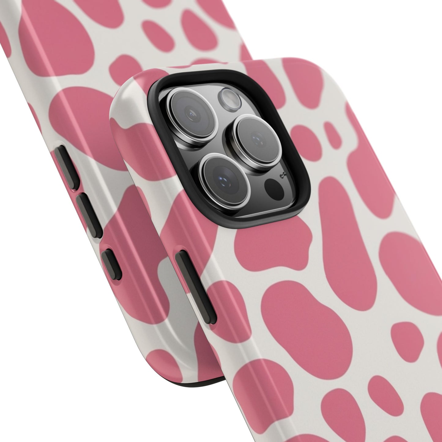 Giraffe Print Tough Phone Case for iPhone 16 15 14 13 12 11 X 8 7 Samsung Galaxy S24 S23 S22 S21
