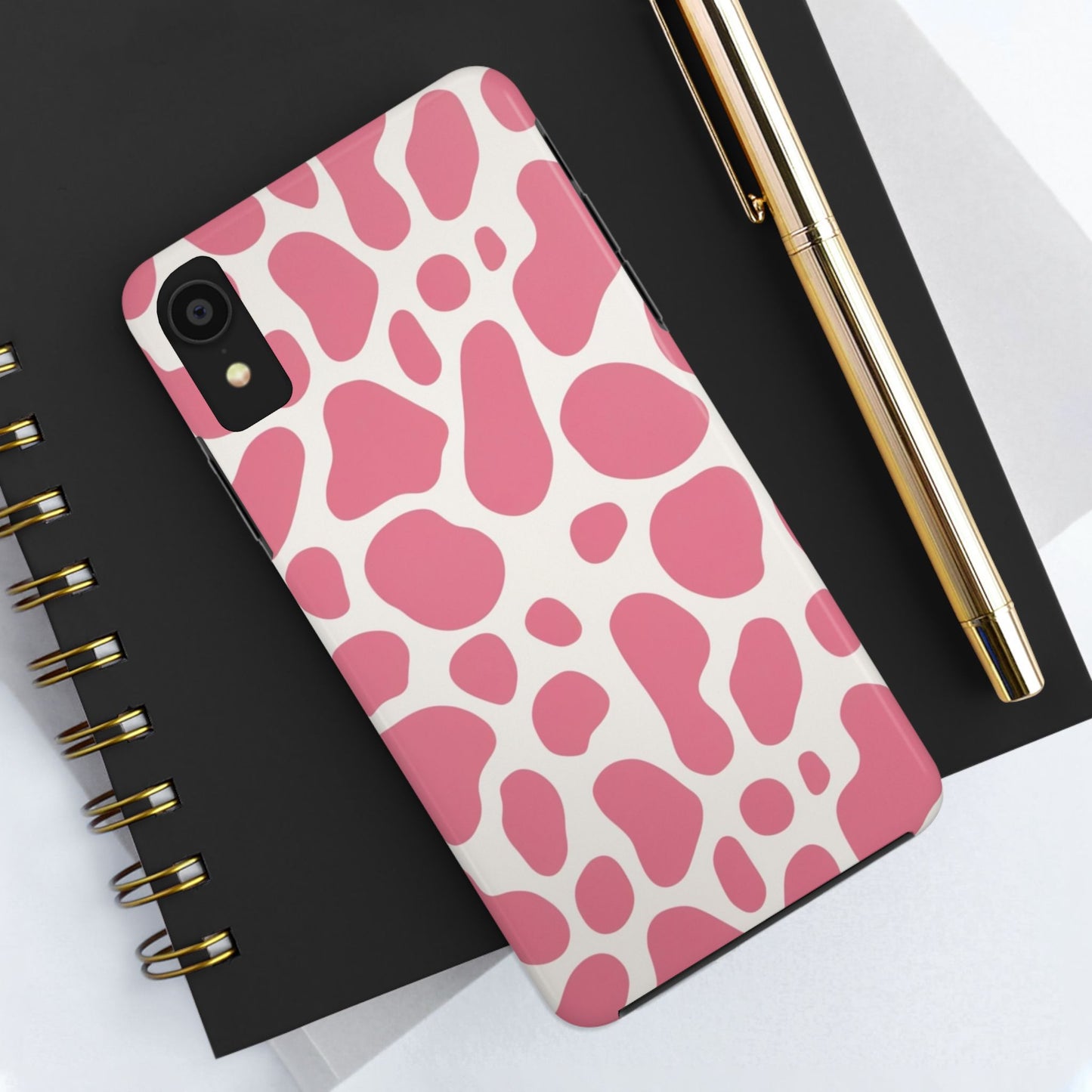Giraffe Print Tough Phone Case for iPhone 16 15 14 13 12 11 X 8 7 Samsung Galaxy S24 S23 S22 S21