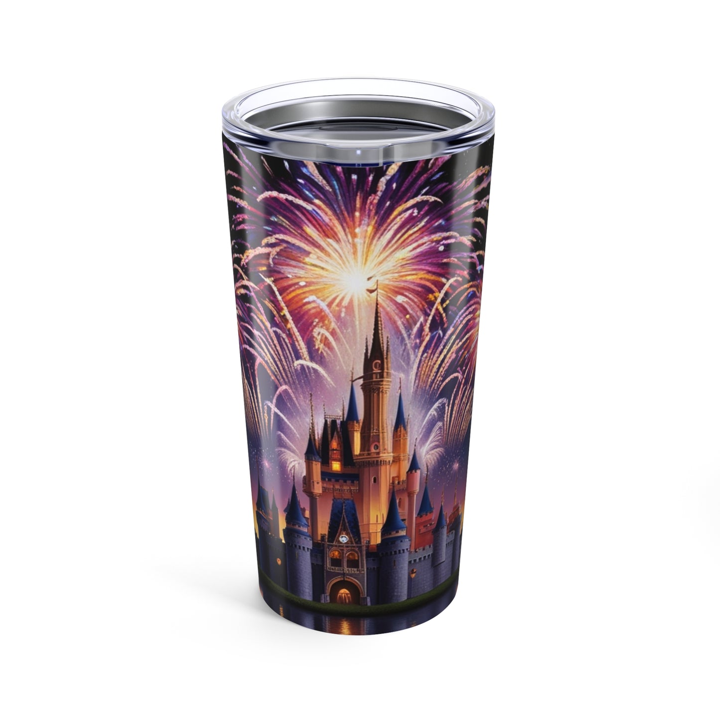 Night Sky Castle Tumbler  20 oz