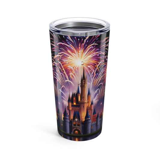 Night Sky Castle Tumbler  20 oz