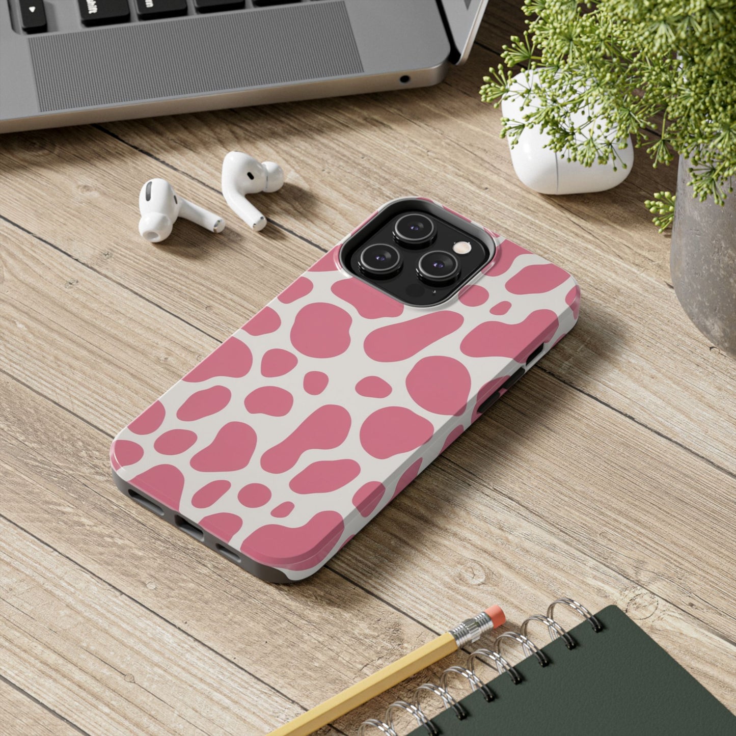 Giraffe Print Tough Phone Case for iPhone 16 15 14 13 12 11 X 8 7 Samsung Galaxy S24 S23 S22 S21