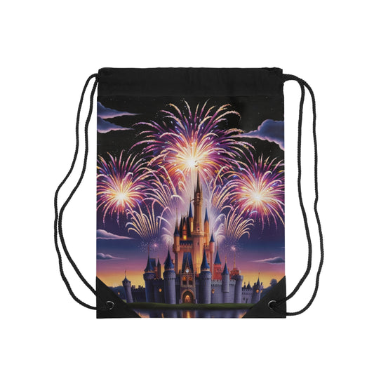 Castle Drawstring Bag