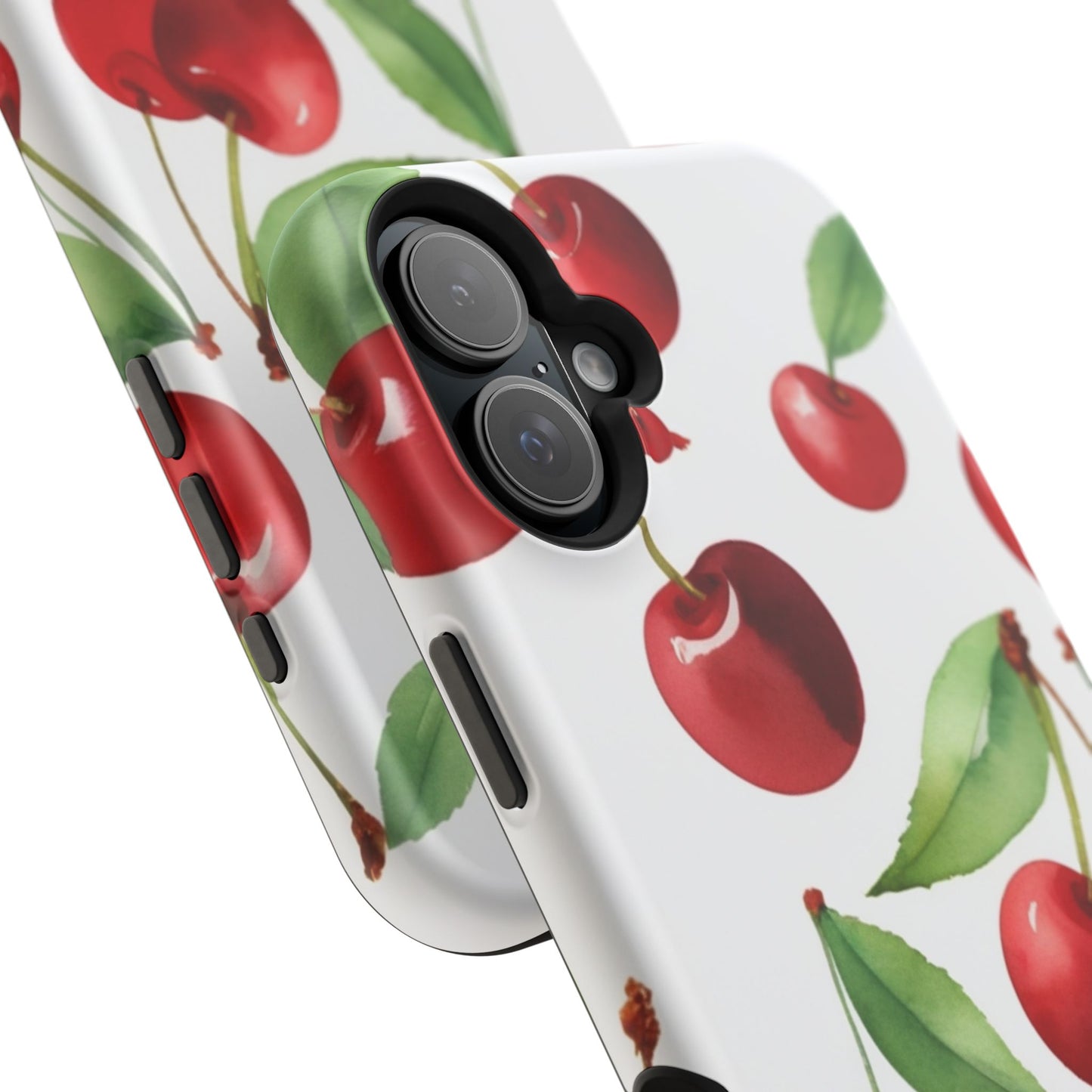 Cherry Print Magnetic Tough Case