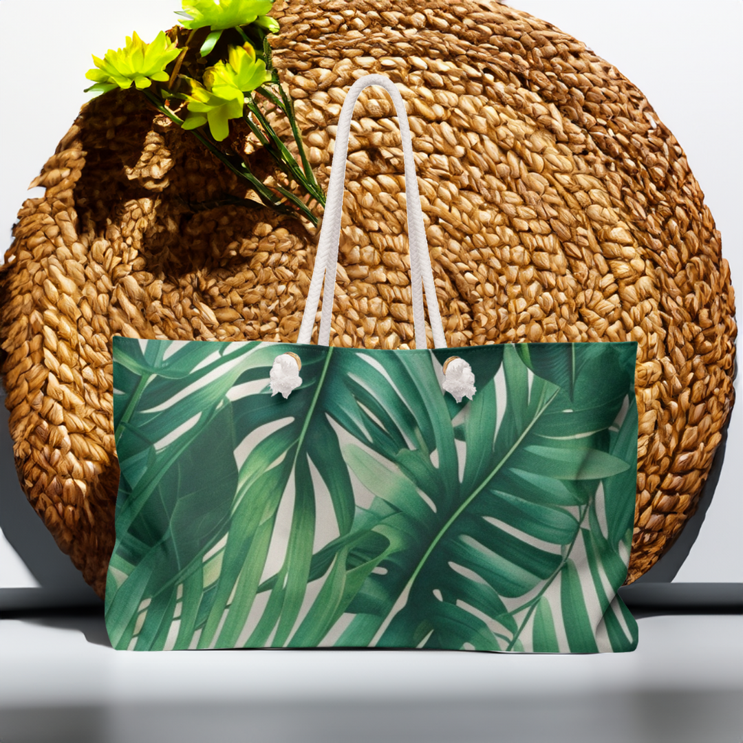 Weekender Bag - Jungle Print Travel Duffle for Nature Lovers and Adventure Seekers