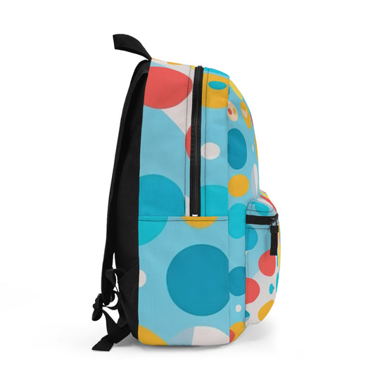 Abstract Dot Print Backpack
