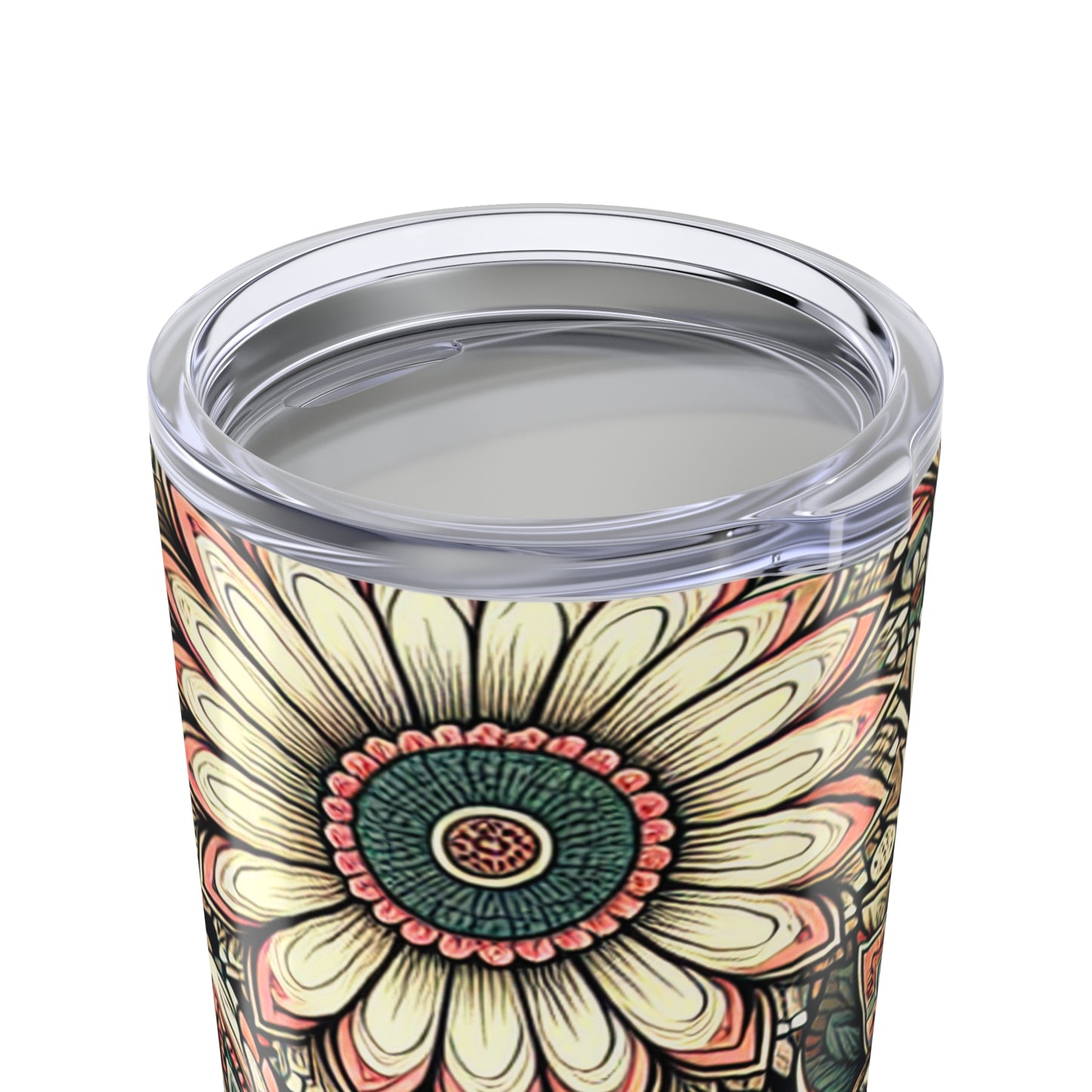 Boho Floral Tumbler 20oz