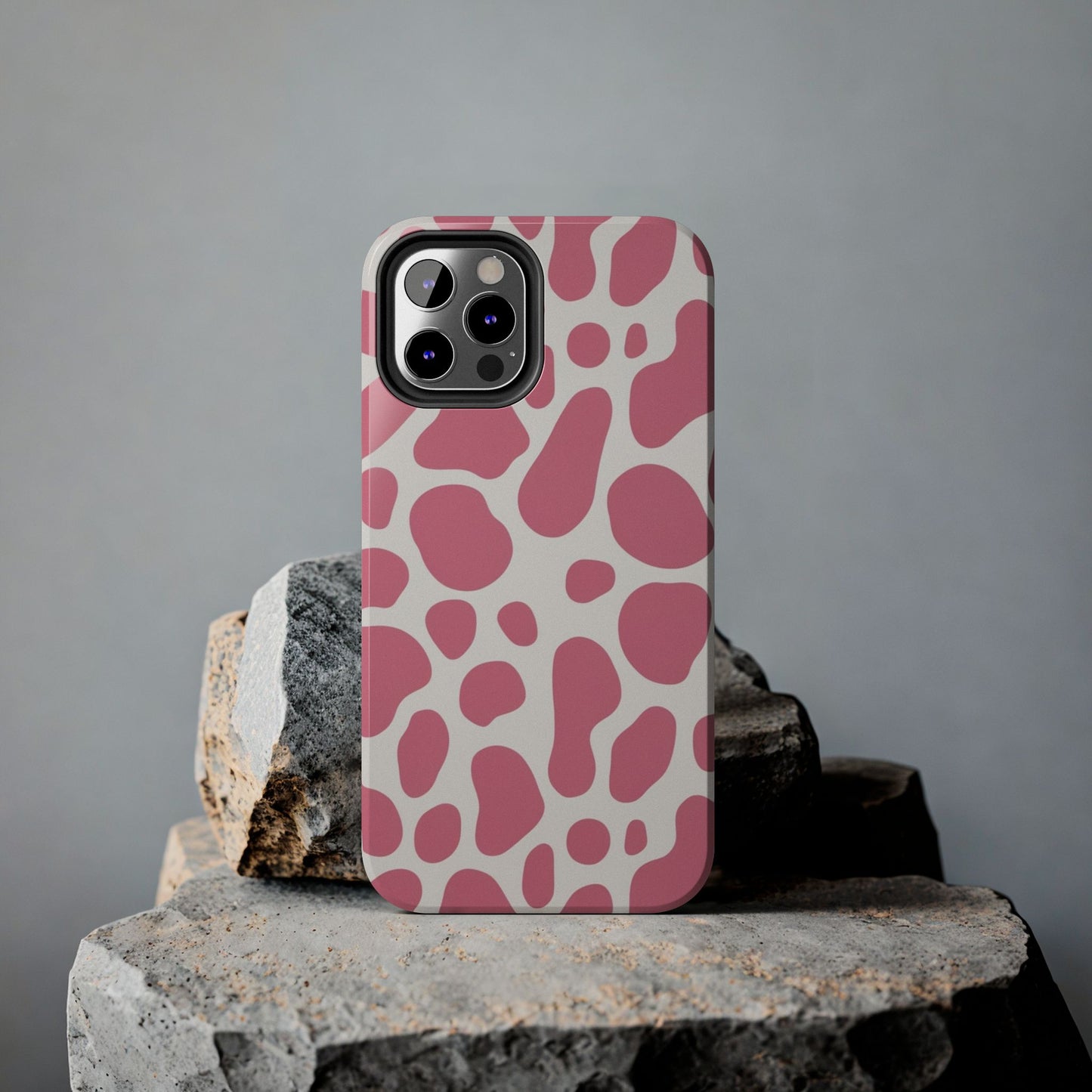Giraffe Print Tough Phone Case for iPhone 16 15 14 13 12 11 X 8 7 Samsung Galaxy S24 S23 S22 S21