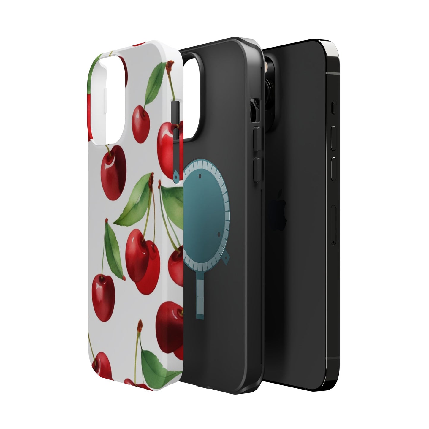 Cherry Print Magnetic Tough Case