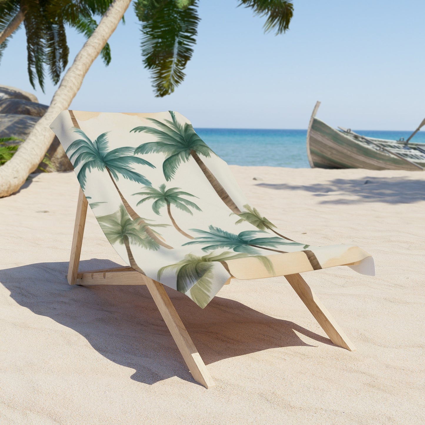 Palm Tree Beach Towel