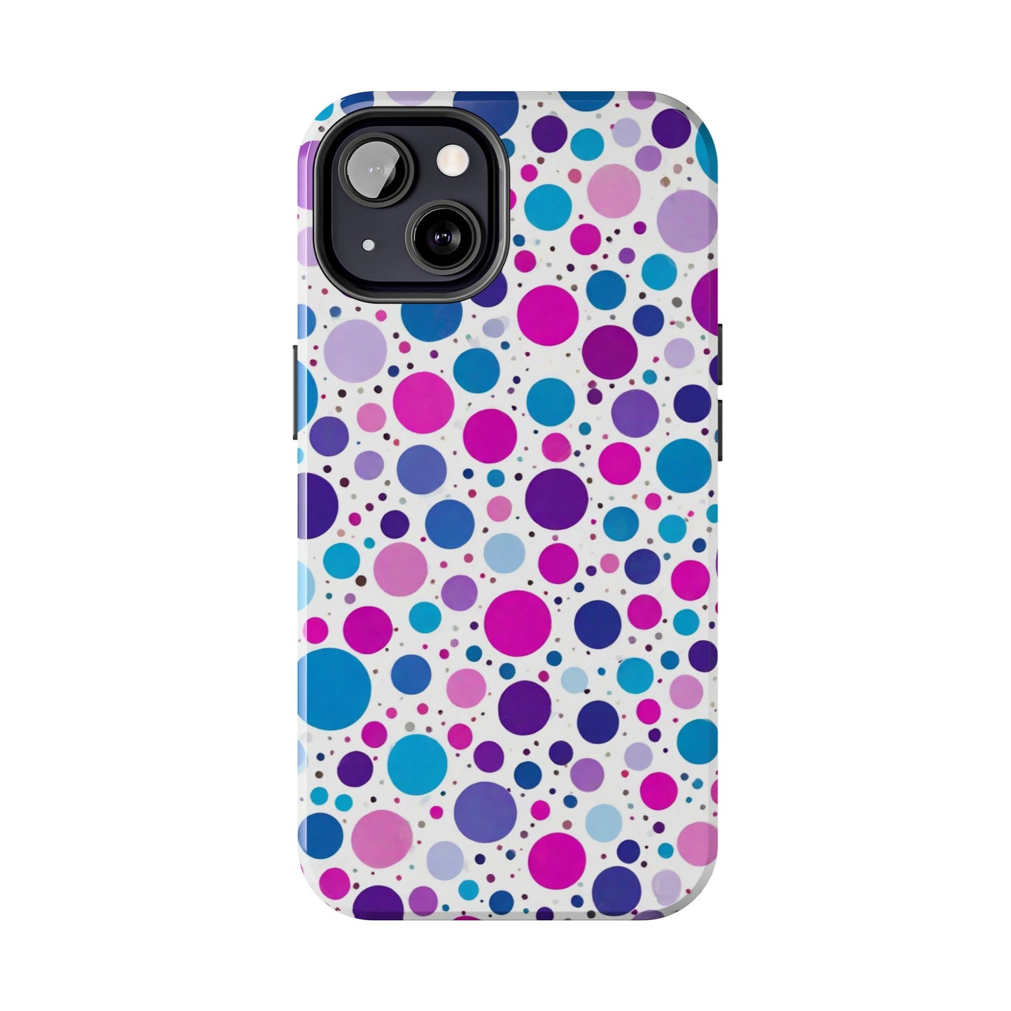 Colorful Polka Dot Tough Phone Case