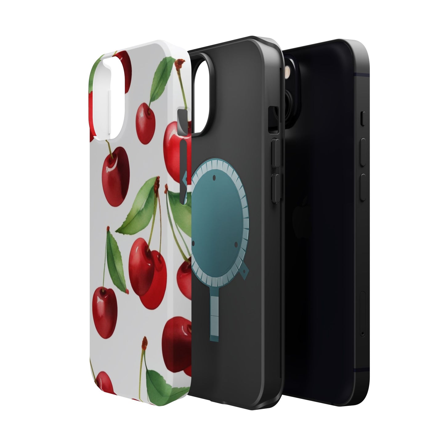 Cherry Print Magnetic Tough Case