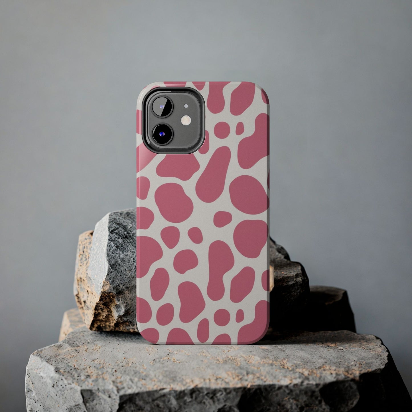 Giraffe Print Tough Phone Case for iPhone 16 15 14 13 12 11 X 8 7 Samsung Galaxy S24 S23 S22 S21