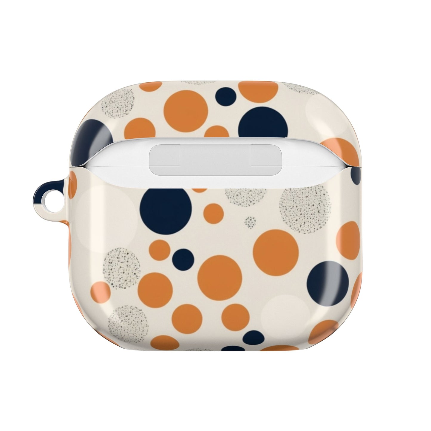 Orange Polka Dot  AirPod Case