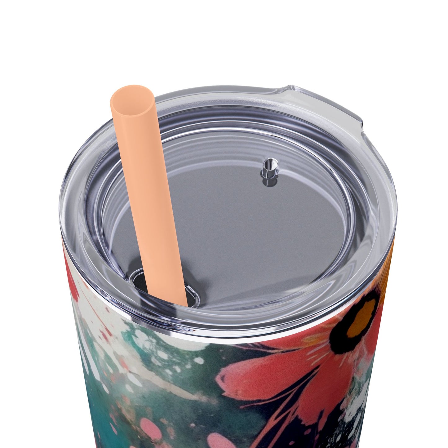 20oz Vibrant Floral Skinny Tumbler