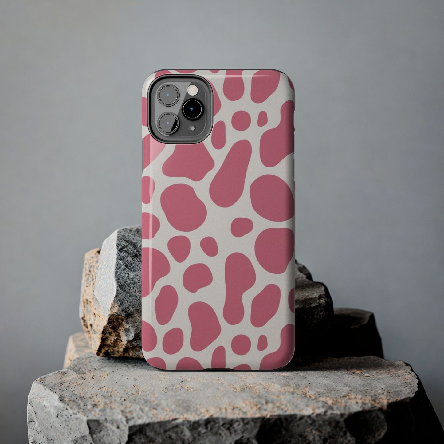 Giraffe Print Tough Phone Case for iPhone 16 15 14 13 12 11 X 8 7 Samsung Galaxy S24 S23 S22 S21
