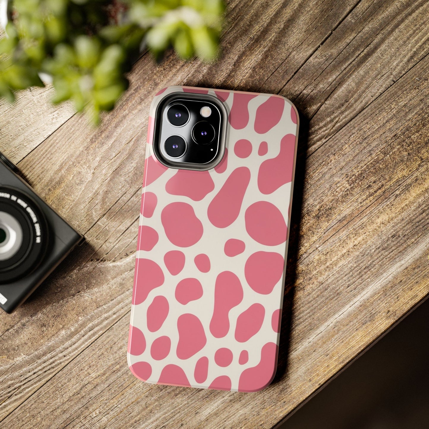 Giraffe Print Tough Phone Case for iPhone 16 15 14 13 12 11 X 8 7 Samsung Galaxy S24 S23 S22 S21