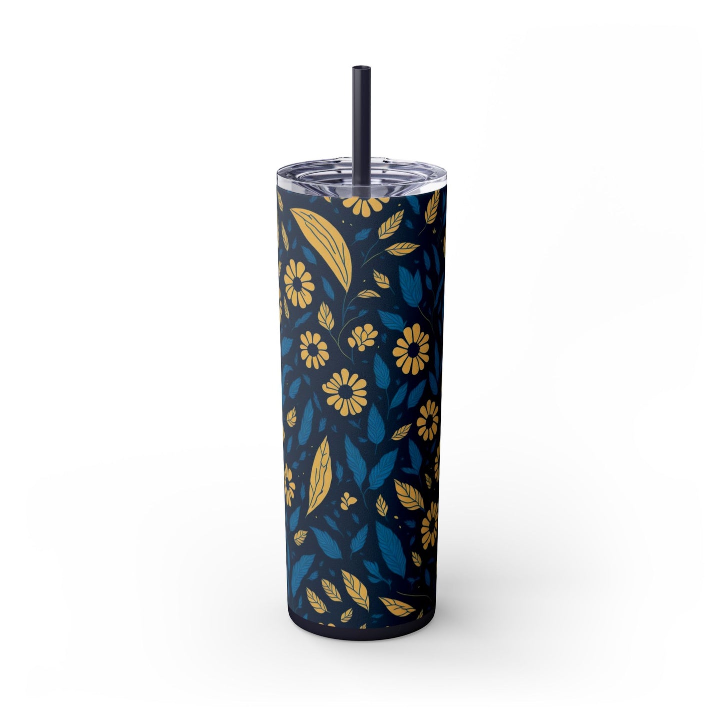 Summer Floral Skinny Tumbler