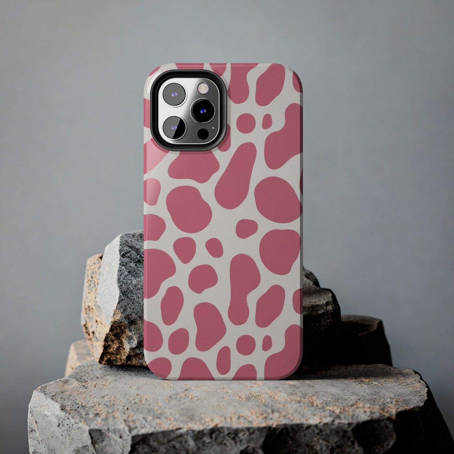 Giraffe Print Tough Phone Case for iPhone 16 15 14 13 12 11 X 8 7 Samsung Galaxy S24 S23 S22 S21