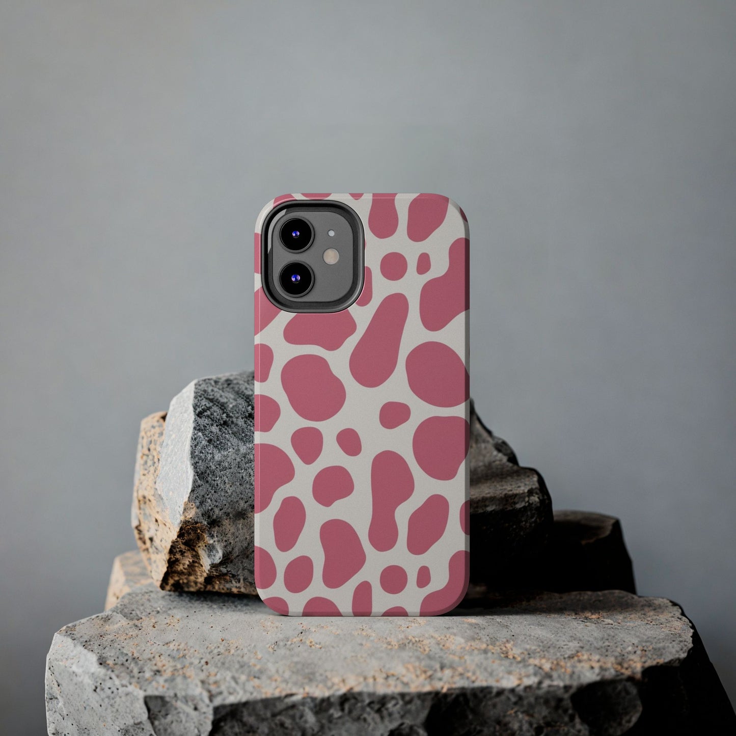 Giraffe Print Tough Phone Case for iPhone 16 15 14 13 12 11 X 8 7 Samsung Galaxy S24 S23 S22 S21