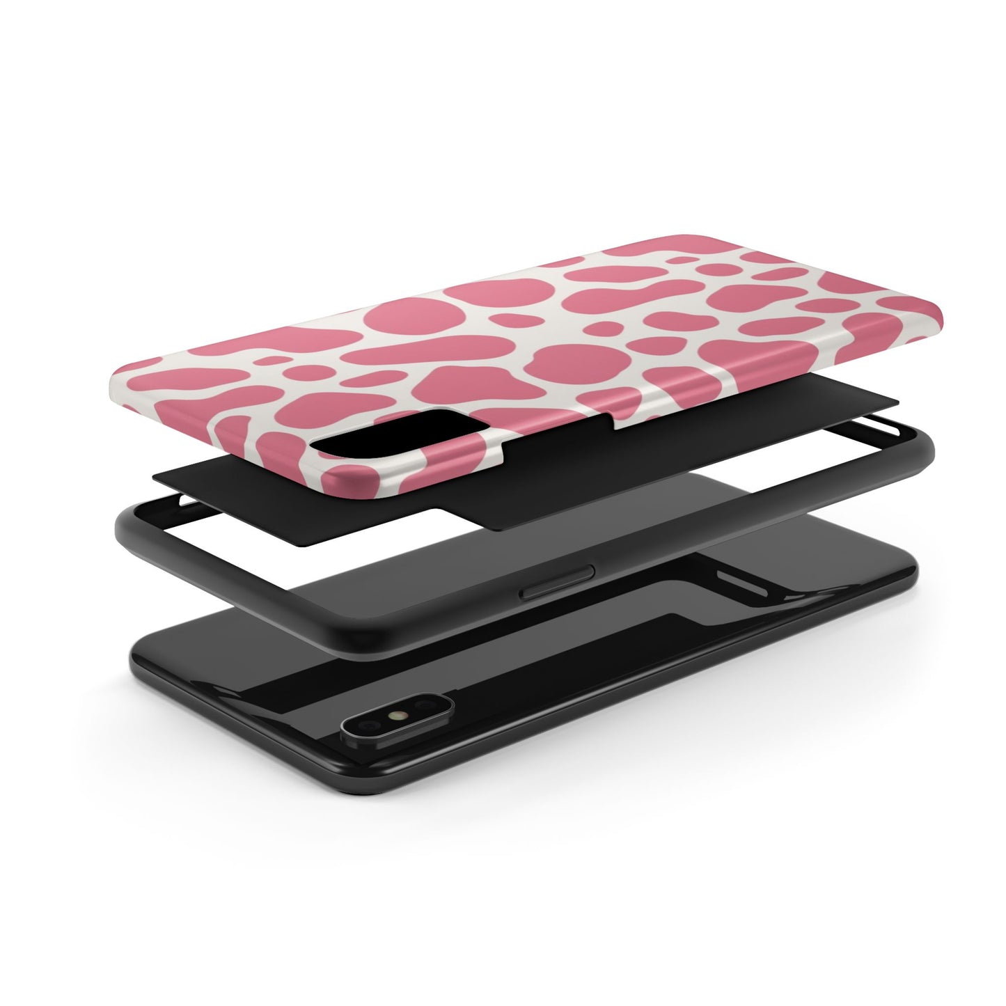 Giraffe Print Tough Phone Case for iPhone 16 15 14 13 12 11 X 8 7 Samsung Galaxy S24 S23 S22 S21