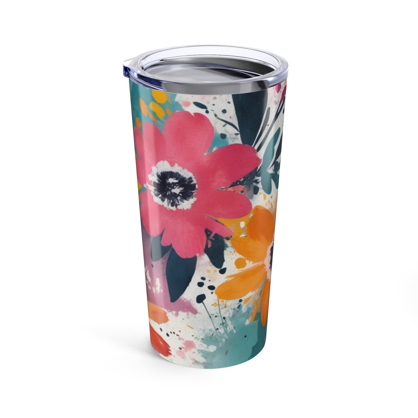 Bold Floral Tumbler 20oz
