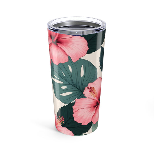 Tropical Hibiscus Tumbler 20oz