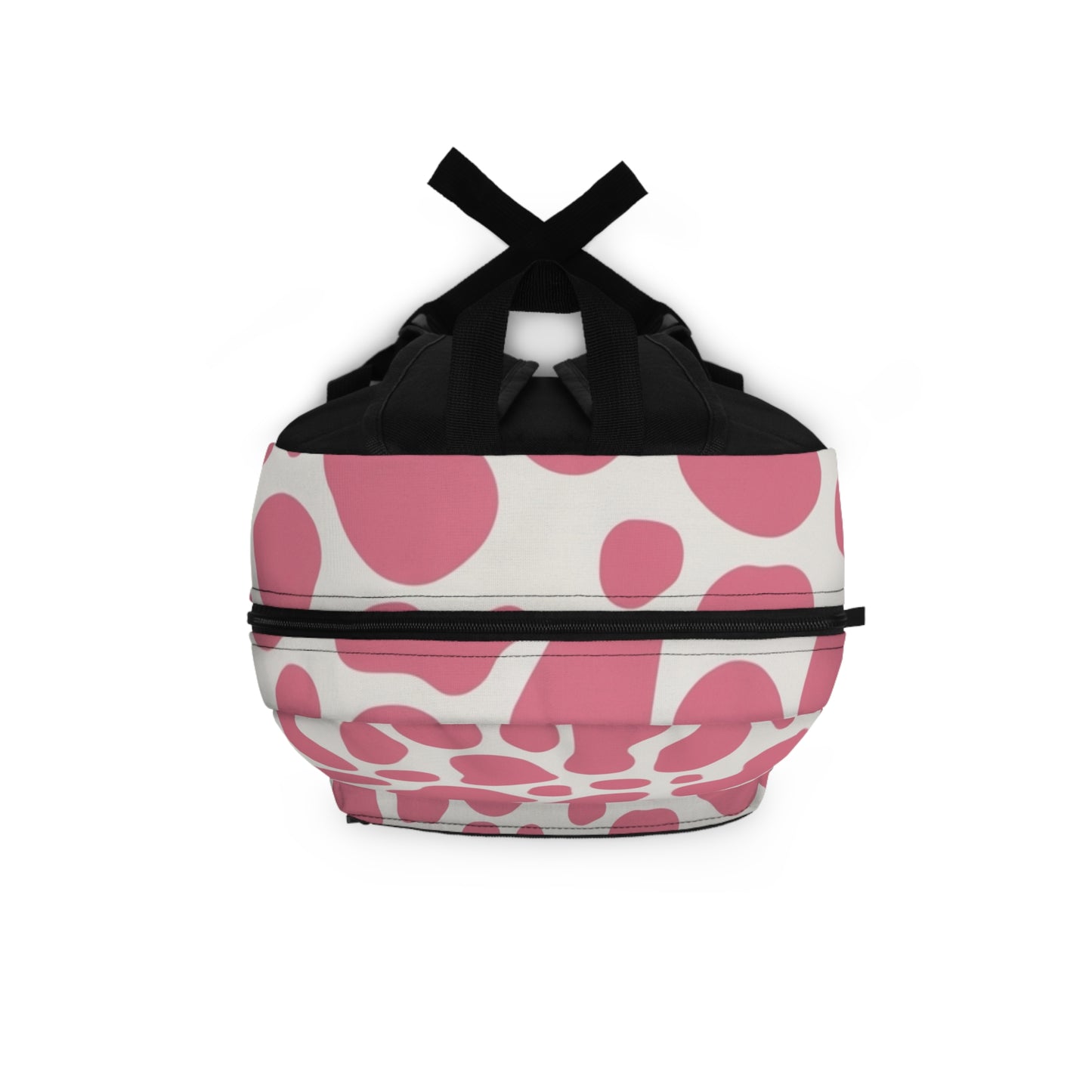 Pink Giraffe Print Backpack