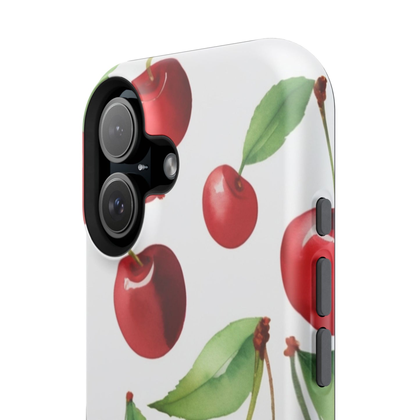 Cherry Print Magnetic Tough Case