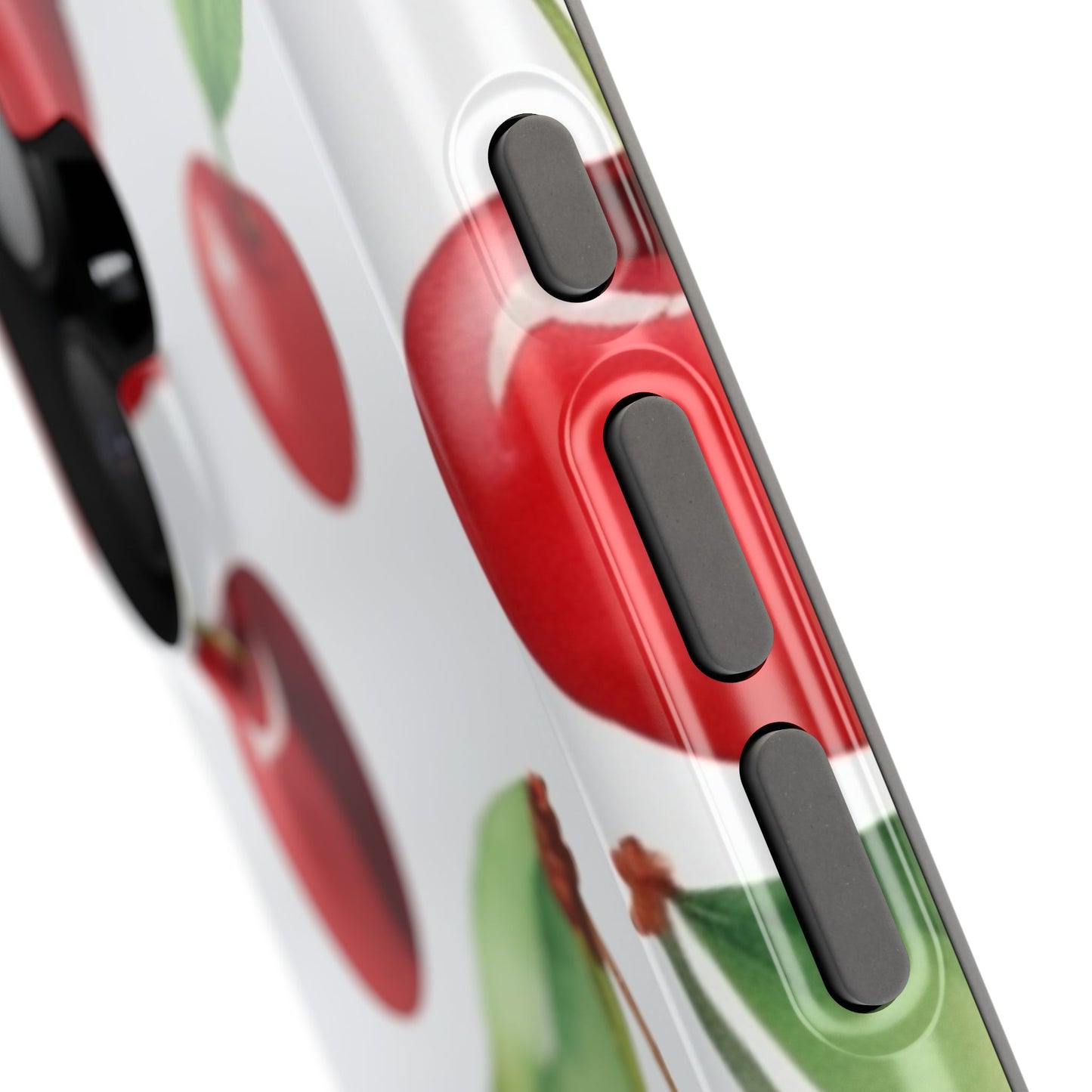 Cherry Print Magnetic Tough Case