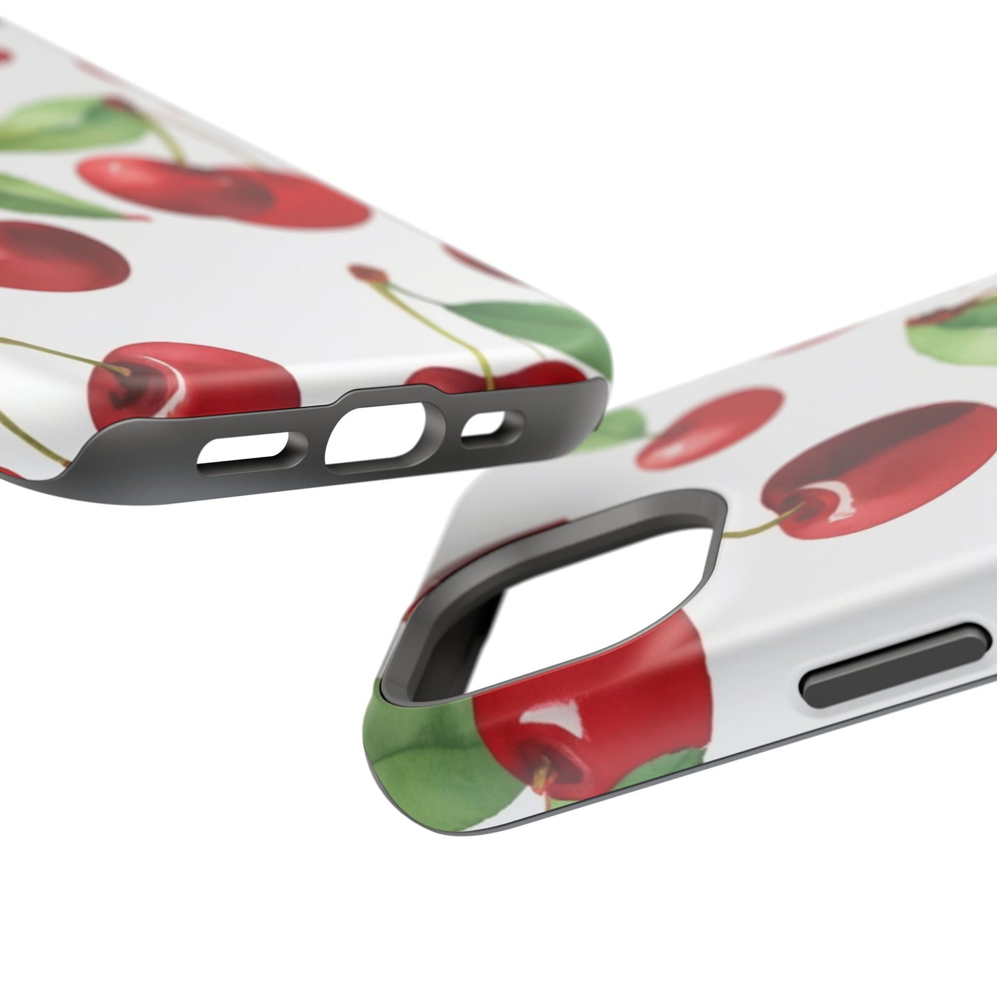 Cherry Print Magnetic Tough Case