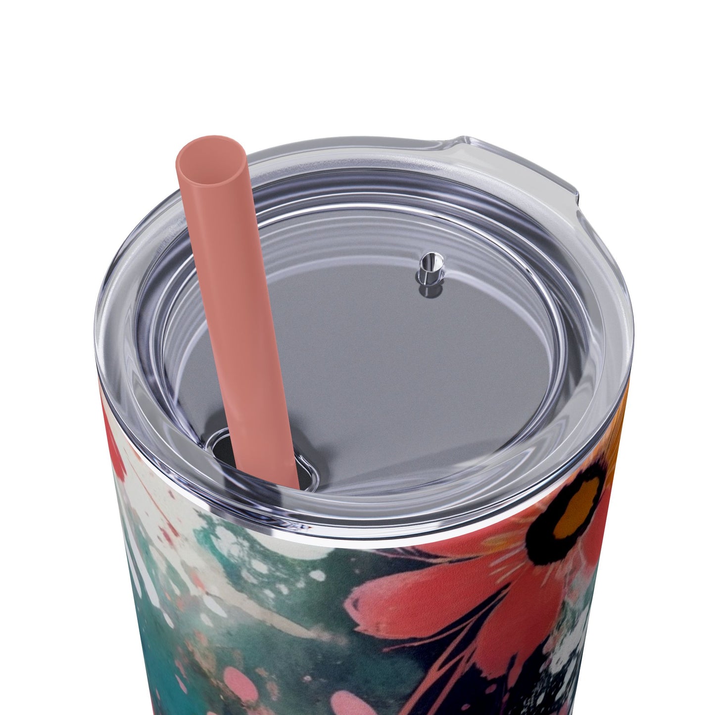 20oz Vibrant Floral Skinny Tumbler