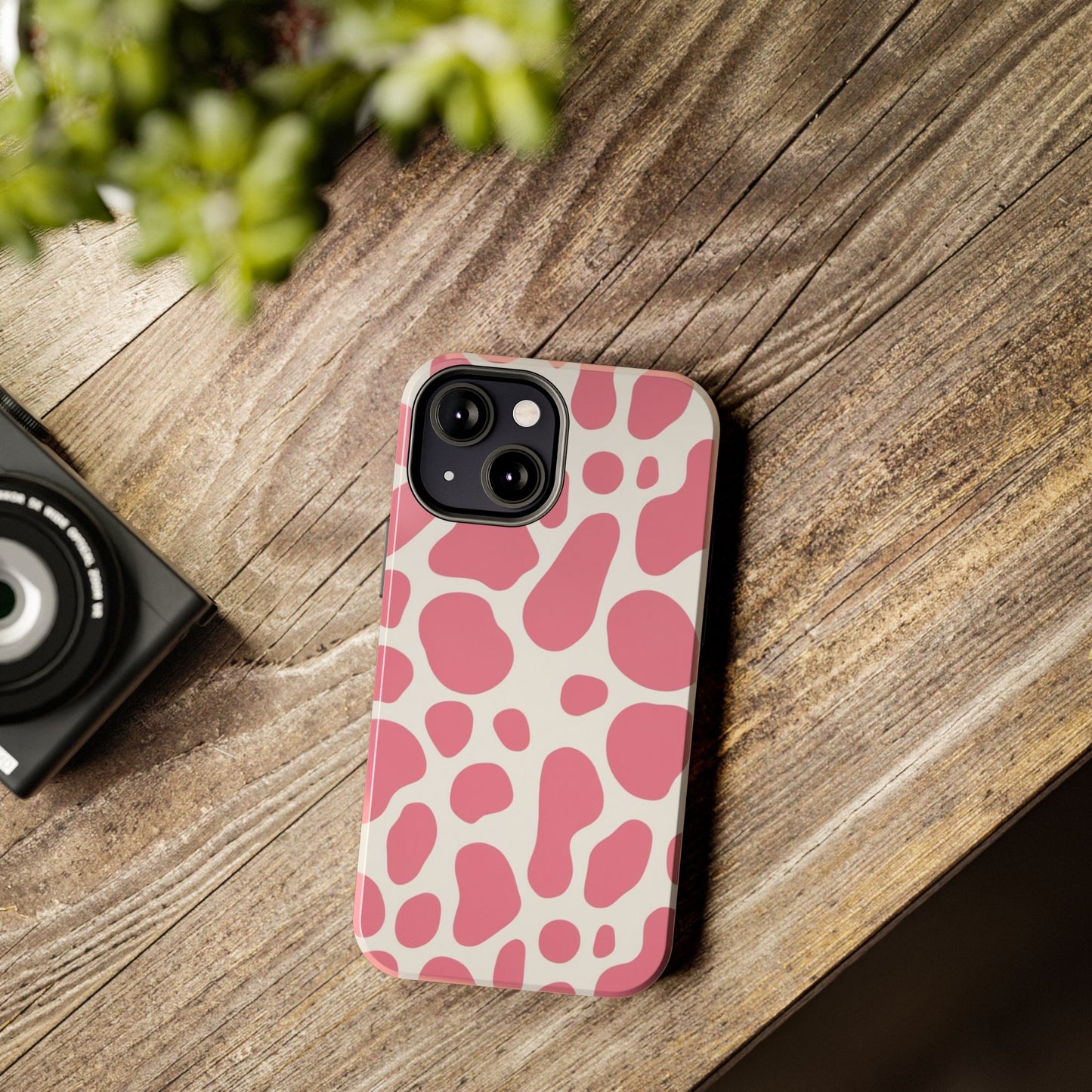 Giraffe Print Tough Phone Case for iPhone 16 15 14 13 12 11 X 8 7 Samsung Galaxy S24 S23 S22 S21