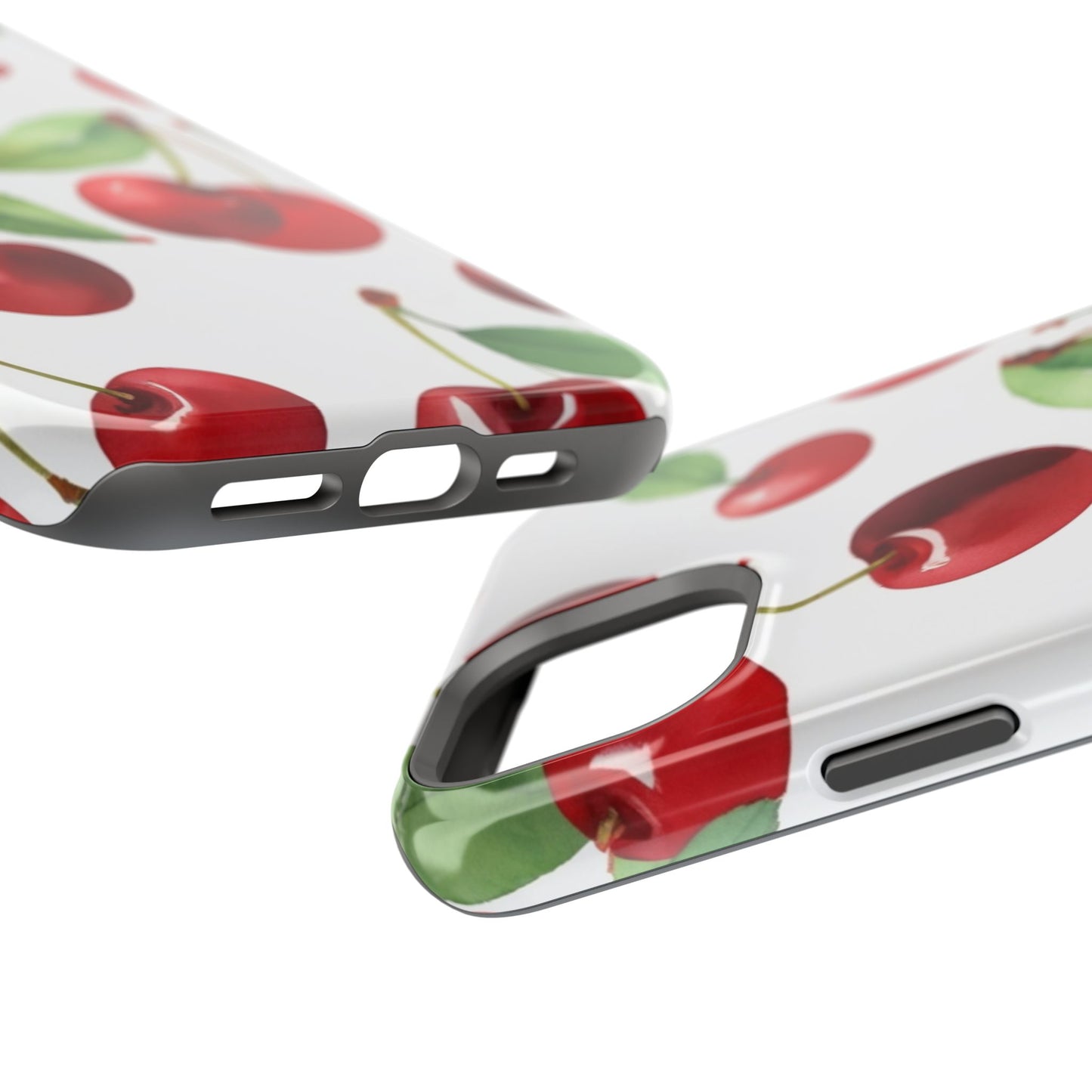 Cherry Print Magnetic Tough Case