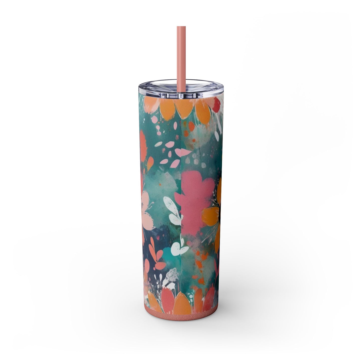 20oz Vibrant Floral Skinny Tumbler