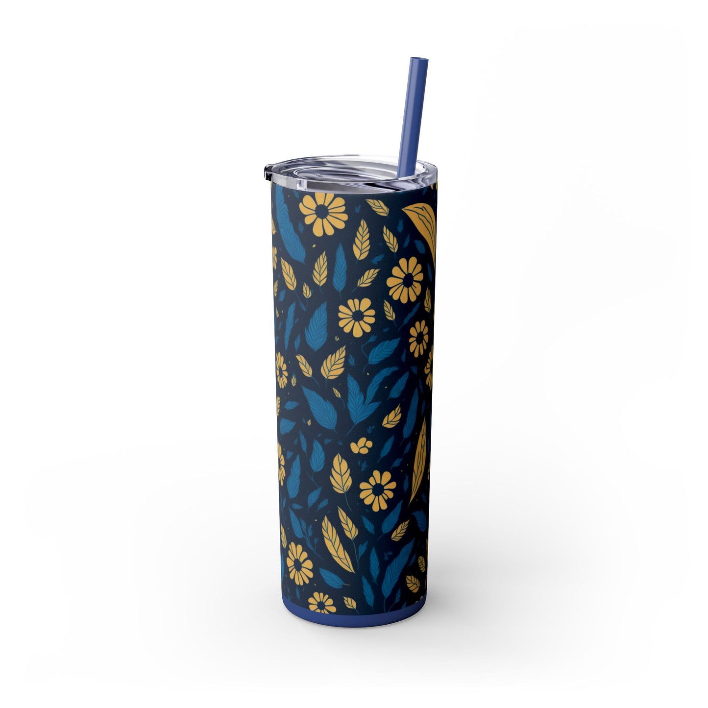 Summer Floral Skinny Tumbler