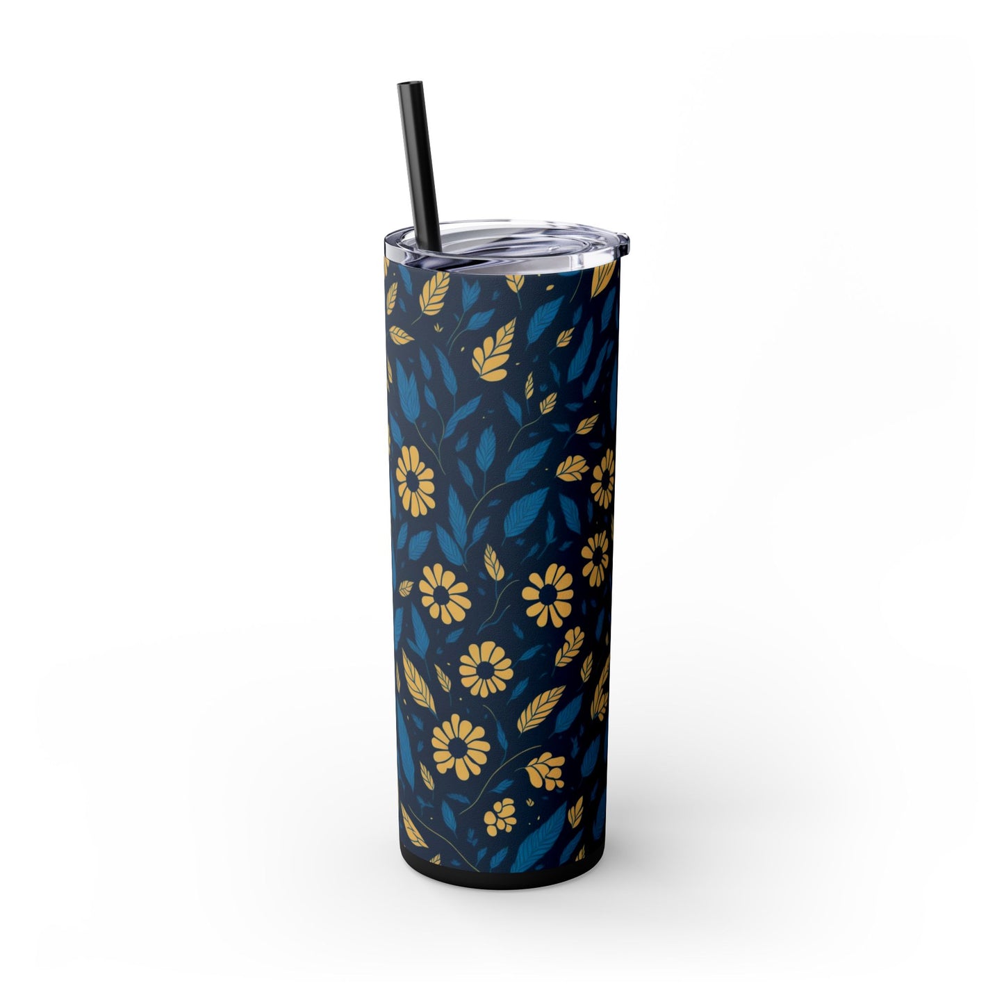 Summer Floral Skinny Tumbler