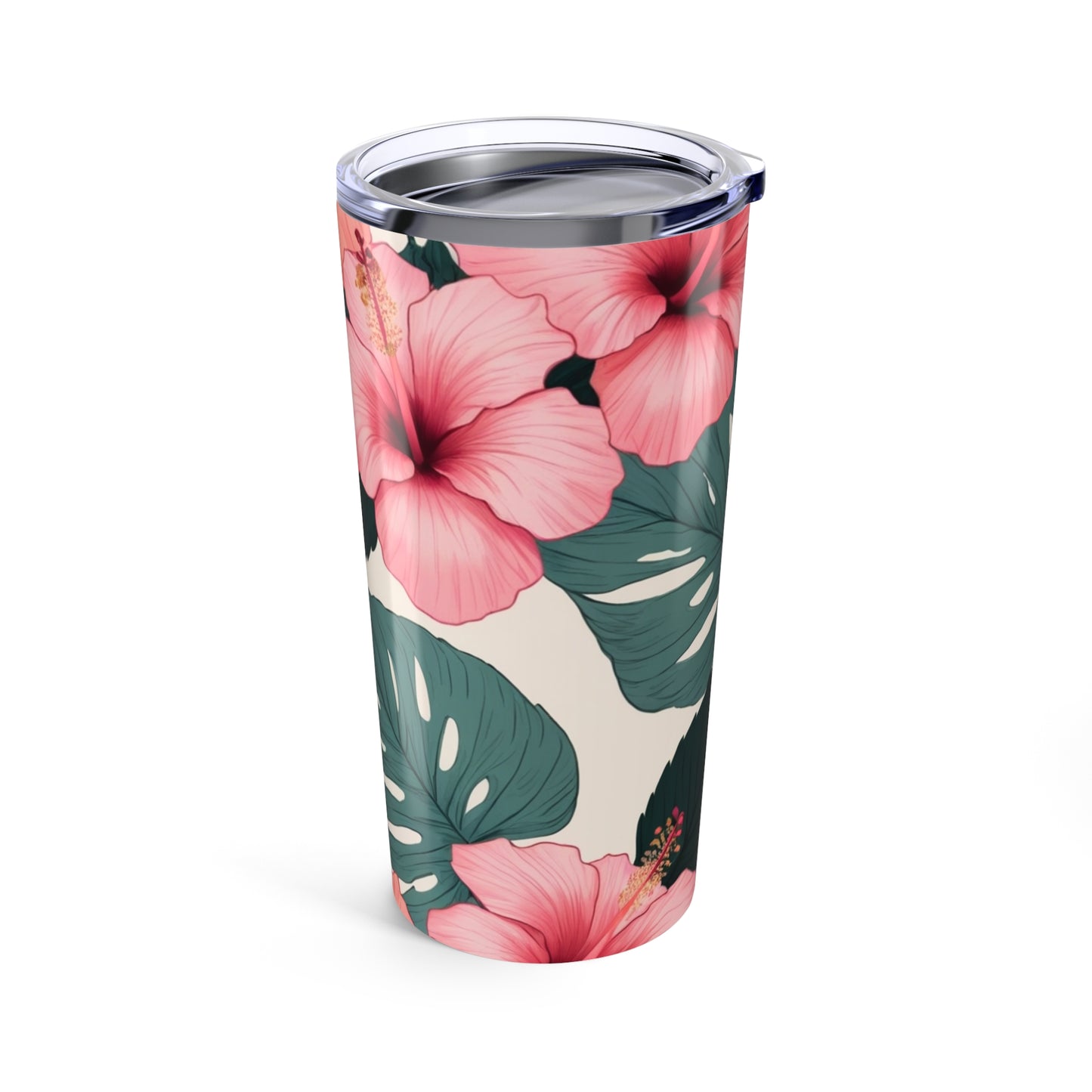 Tropical Hibiscus Tumbler 20oz
